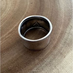 Silpada Hammered Cuff Ring